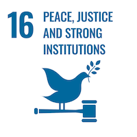 Sustainable Development Goals - Peace, justice and strong institutions