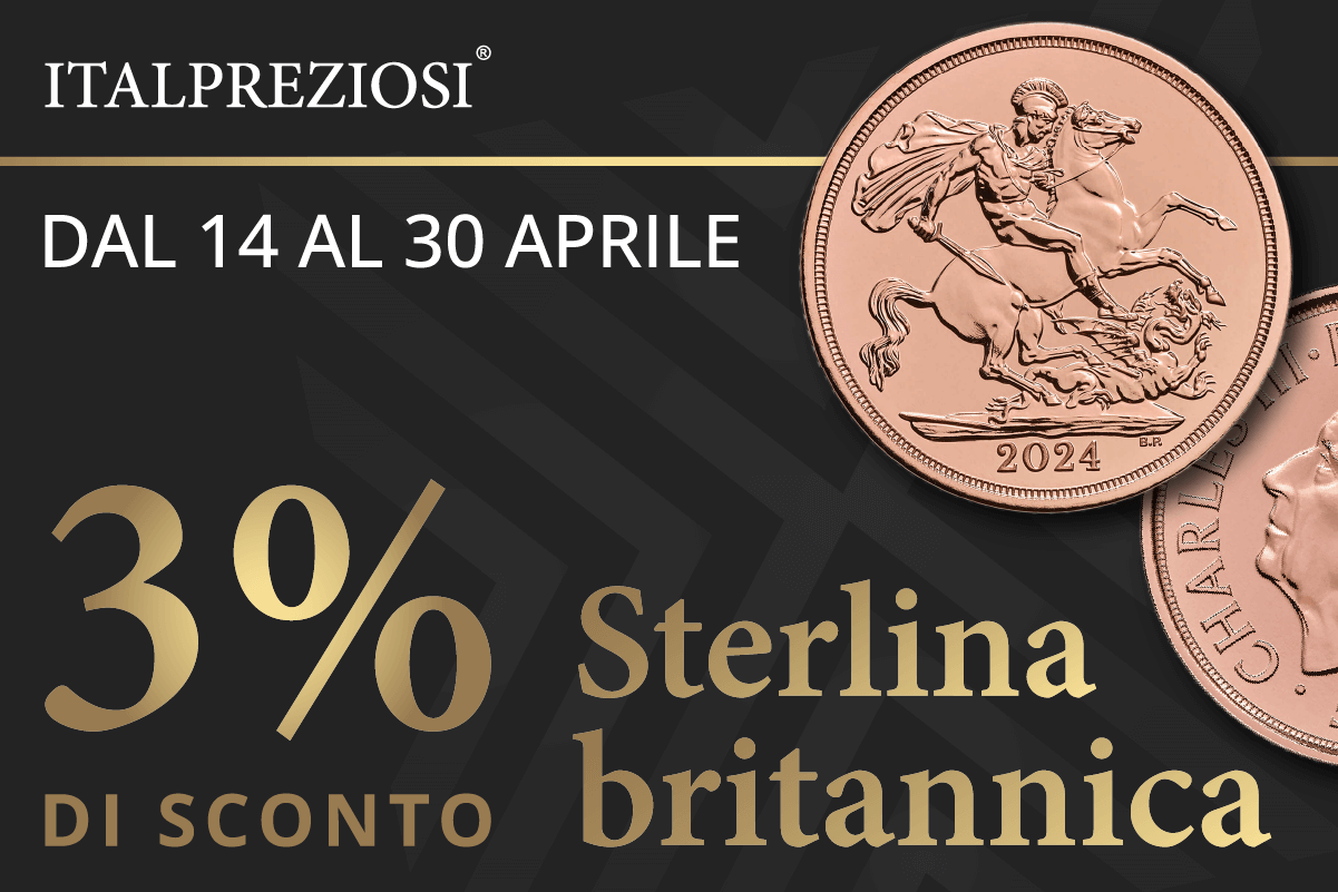 Moneta oro Sterlina Britannica  - Italpreziosi
